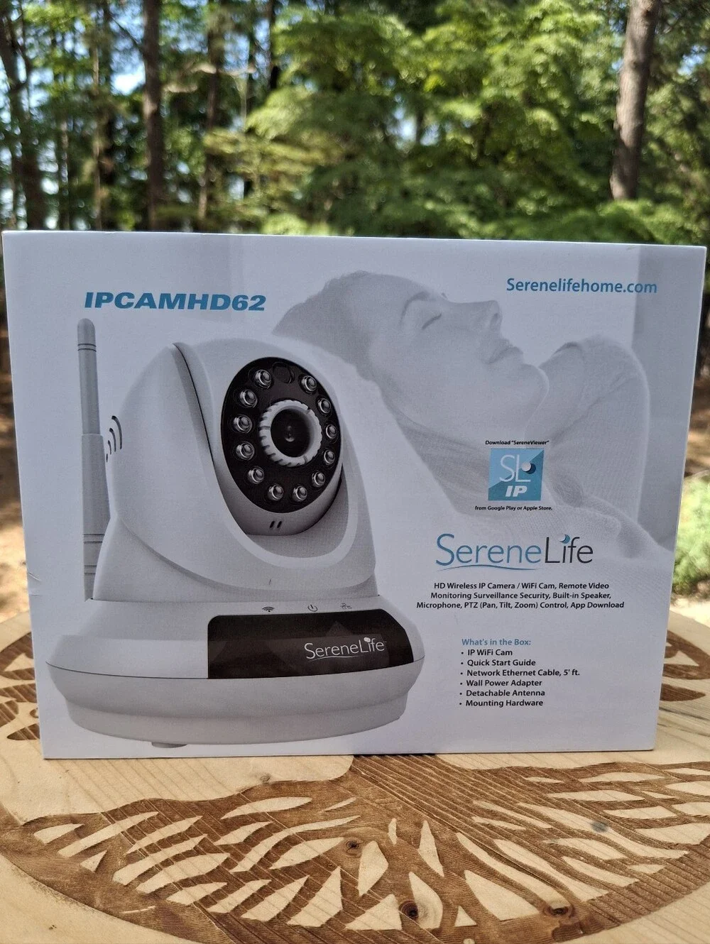 Serenelife Wireless IP Home Security Camera HD 720p Wifi Cloud Cam 2 way Audio